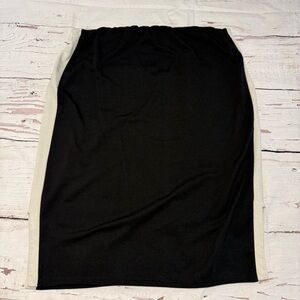 🖤 Mossimo Stretch Pencil Skirt – Black & Cream – Women’s XXL